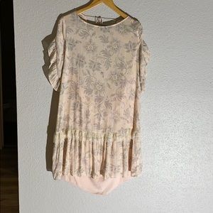 Loft flower print dress